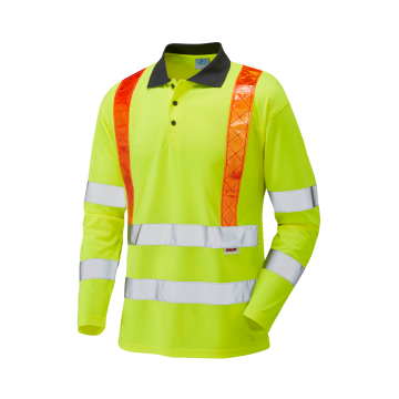 BICKLETON Leo EcoViz Performance Sleeved Polo Shirt P07