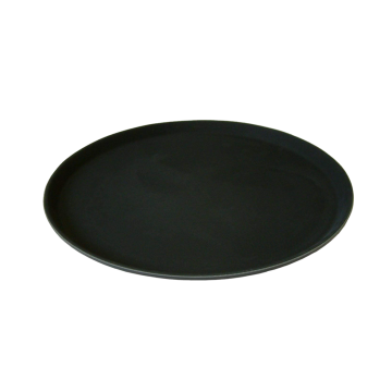 Round Waiters Tray 14" Black