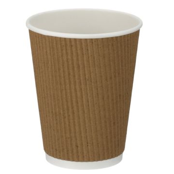 12oz Ripple Wall Hot Cups (500)