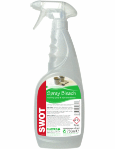 ‘Swot’ Spray & Wipe c/w Bleach 750ml