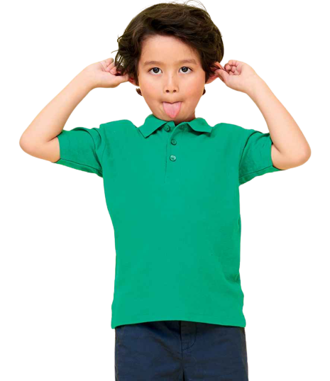 SOL’S Kids 11344 Summer II Cotton Piqué Polo Shirt