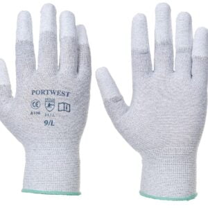 Antistatic PU Fingertip Gloves