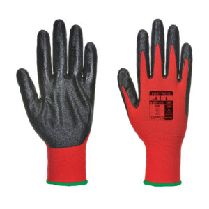 A310 Red/Black Flexo Grip Nitrile Gloves