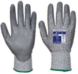 A622 Cut5 PU Palm Glove (Pair)