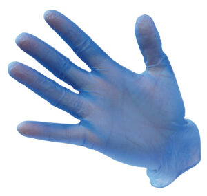 A905 Blue Powder Free Vinyl Gloves (Box/100)