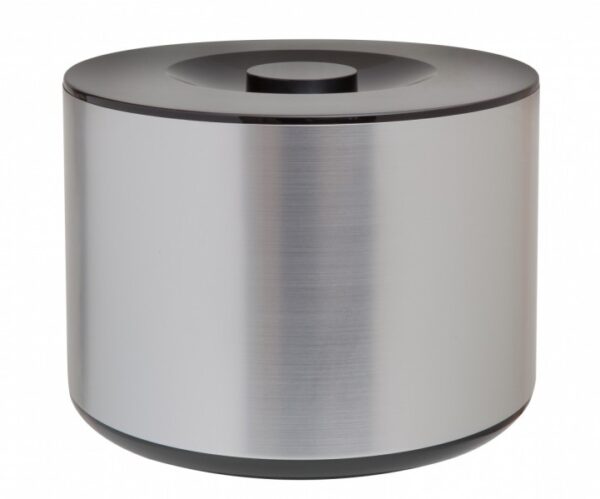 Large Brushed Aluminium Effect Plastic Ice Bucket 10L