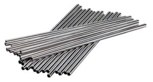 8.5″ Metal Straws PK25