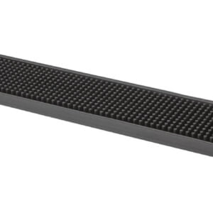 Black Rubber Bar Mat