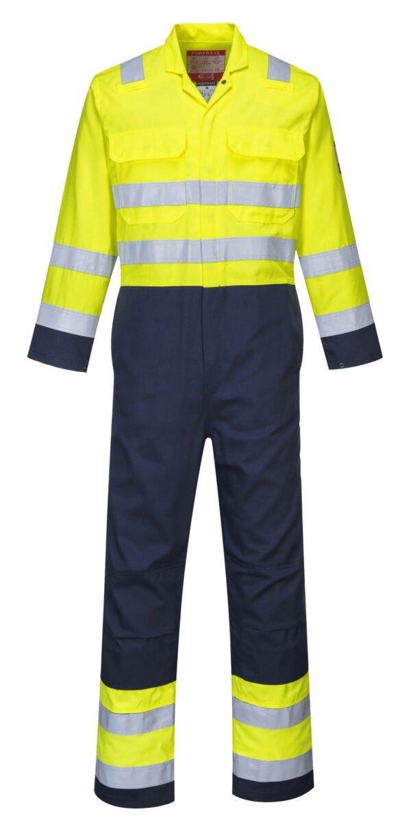 Hi-Viz Anti-Static Bizflame Pro Coverall – BIZ7