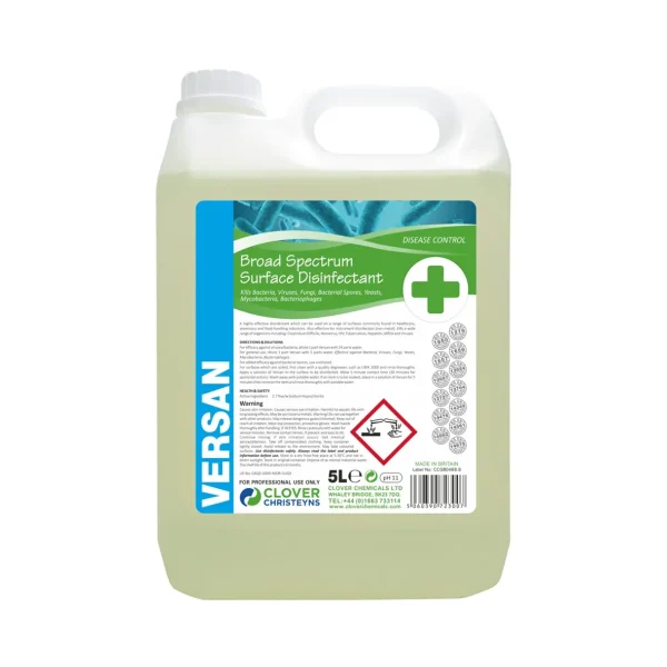 Versan Broad Spectrum Surface Disinfectant 5Ltr