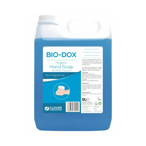 Bio-Dox Hygienic Hand Soap 5Ltr