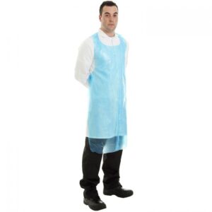 Disposable Aprons Blue 69x107cm