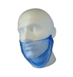 Elasticated Mesh Beard Snood Blue (36)