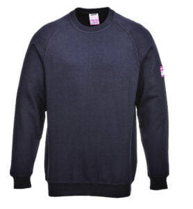 Flame Resistant Anti-Static Long Sleeve Sweatshirt FR12