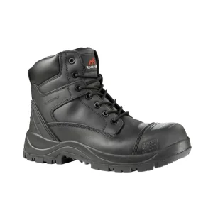 Rock Fall Slate RF460 Black Wide Fitting Safety Boots