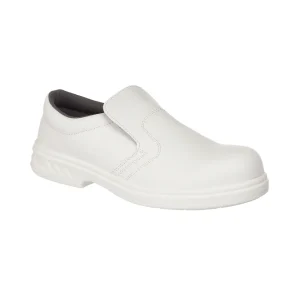 Steelite S2 Slip On Safety Shoe FW81 White Steel Toe