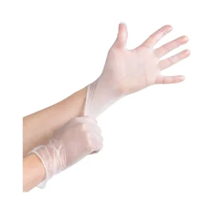 Supertouch Powder Free Latex Gloves Clear (Box 100)