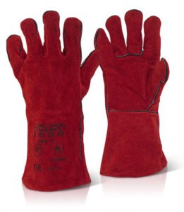 Red 14″/35cm Welders Gauntlet Sz10/XL (Pair)