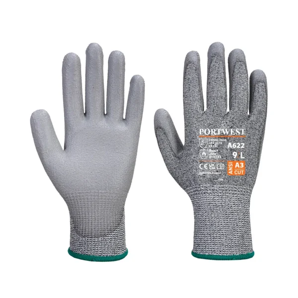 A622 Cut C PU Palm Glove (Pair)