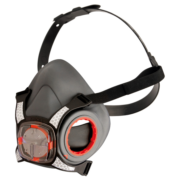 Force 8 Mask W/Out Cartridges Half Mask