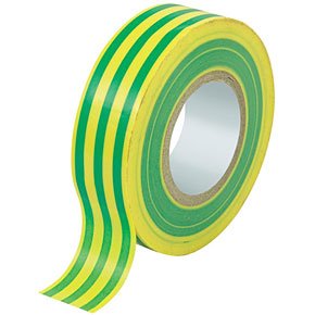 Electrical Tape Yellow/Green 19mm x 20m