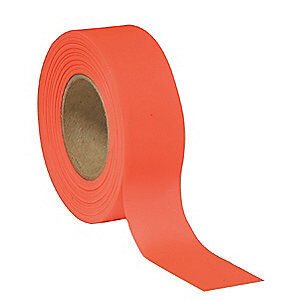 Orange Traffic Glo-Tape 21mm x 25m