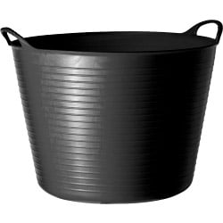 Rubble Trug Black 42Ltr