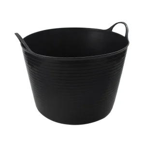 Recycled Black Tub trug Flexi Plastic Eco 25 Litre