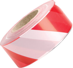 Barrier Tape Adhesive Red/White 50mmx33m