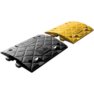 Jumbo Speed Bump (Pair) 10mph 5cm/2x50cm/19″ Black and Yellow