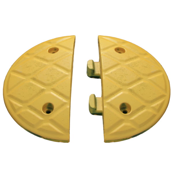 Jumbo End Caps (Pair) 10mph 5cm/2×18.5cm/7″ Yellow