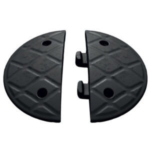 Jumbo End Caps (Pair) 10mph 5cm/2×18.5cm/7″ Black