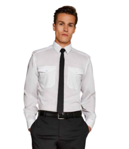 Kustom Kit K134 Long Sleeve Tailored Pilot Shirt