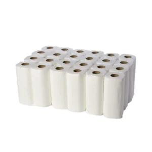 Kitchen Roll 2-Ply White 24 Rolls x 60 Sheet