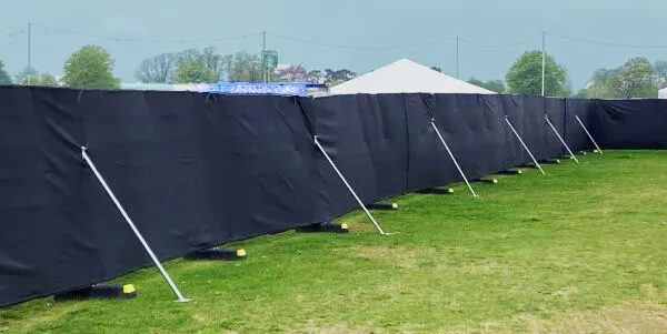 Tildenet LS85 Fencing Scrim/Screening Black 1.83x100m