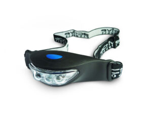 Active 3 LED Rubber Head Torch