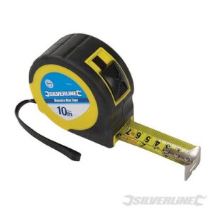 Tape Measure with Lock 10m