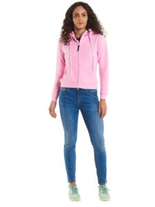 UC505 Ladies Classic Full Zip Hooded Sweatshirt