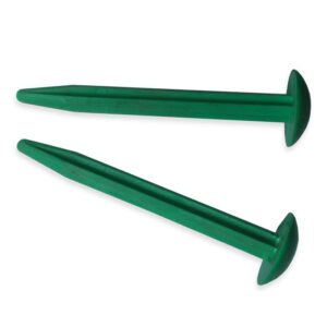 Mushroom Pegs Green 5"