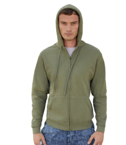 Fruit of the Loom SS16 Classic Zip Hooded Sweatshirt