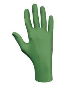 Showa 6110 Green Powder Free Biodegradable Nitrile Gloves (Box/100)