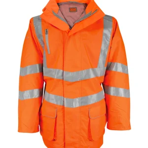 Sabre-2 Hi-Viz Breathable Jacket Orange