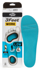 Activ-Step 3Feet Work Footbeds Low