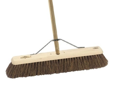 24″ Medium Contractor Brush w/ Handle & Stay