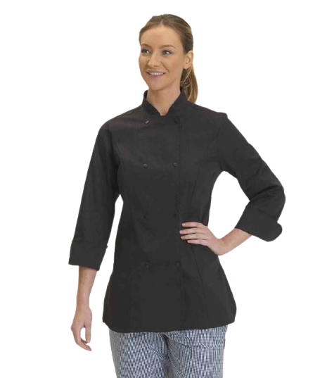 Denny’s Ladies Long Sleeve Premium Chef’s Jacket