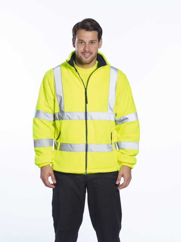 F300 Hi-Vis Mesh Lined Fleece