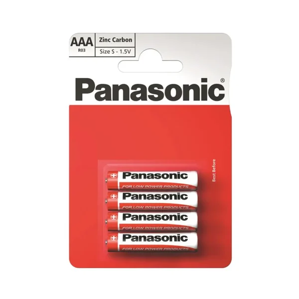 Panasonic AAA Battery 4 Pack