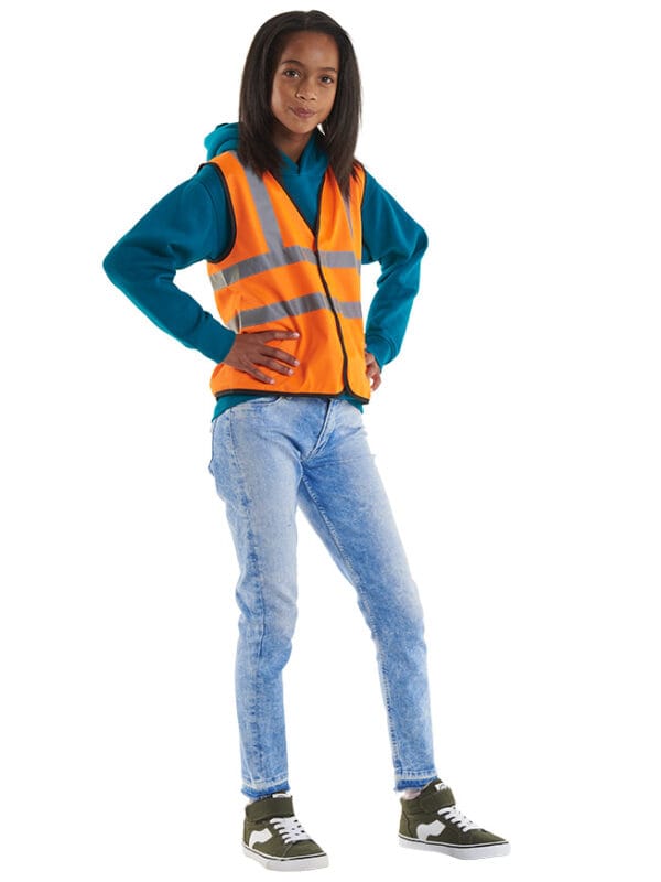 UC806 Childrens Hi-Viz Waist Coat