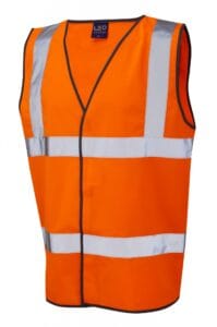Hi-Viz Class 2 Standard Waistcoat Orange