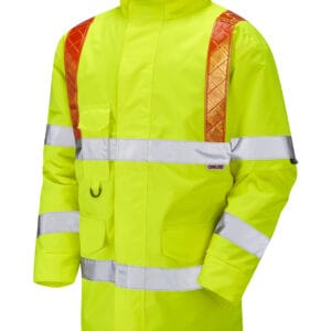 Putford Class 3 Orange Ecoviz Brace Anorak Yellow ISO 20471